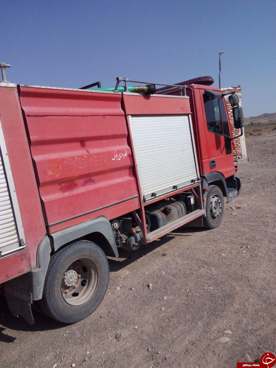 کمبود سوخت در روستای بلوج آباد + تصاویر
