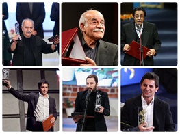 بازیگران مردی که بیشترین سیمرغ فجر را گرفته&zwnj;اند+جدول