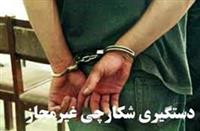 شکارچیان متخلف در دام پلیس