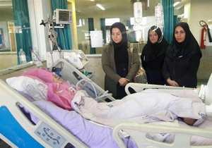 پرستار نهاوندی شهیده خدمت است