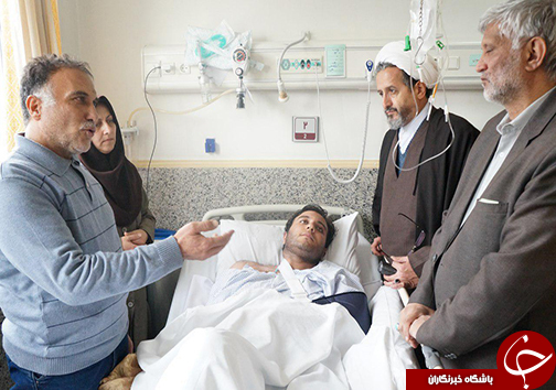 مسئولان امر به معروف کشور از معلم مضروب نهاوندی عیادت کردند+تصاویر مسئولان امر به معروف کشور از معلم مضروب نهاوندی عیادت کردند+تصاویر