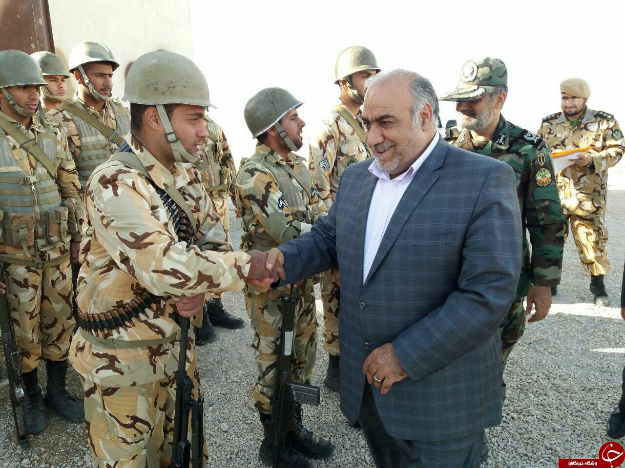 بازدید فرمانده قرارگاه عملیاتی منطقه غرب ارتش از مرزهای استان