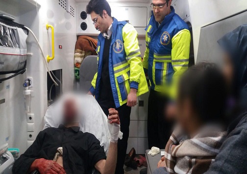 ۷ مصدوم در حادثه رانندگی در تاکستان