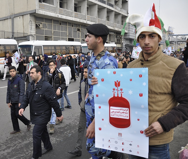 دعوت انتقال خون برای اهدای خون در ۲۲ بهمن/ سه مرکز فعال برای شرکت کنندگان در راهپیمایی تهران