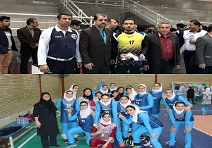 تیم‌های والیبال قزوین در لیگ‌های کشوری چهارم شدند