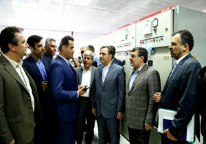 بهره برداری از طرح ساخت مخازن نگهداری فرآورده های نفتی در بندرخلیج فارس
