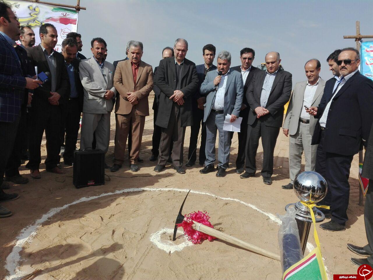 آغاز عملیات اجرایی شبکه فرعی آبیاری و زهکشی سد تنگ حمام