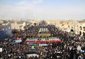 دعوت سازمان بسیج مداحان استان یزد از آحاد مردم برای شرکت در راهپیمایی ۲۲ بهمن