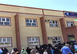 بهره برداری از مدرسه ۱۷ کلاسه در نی‌ریز