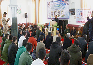 برگزاری یادواره شهدا در روستای حمزه آباد مهاباد