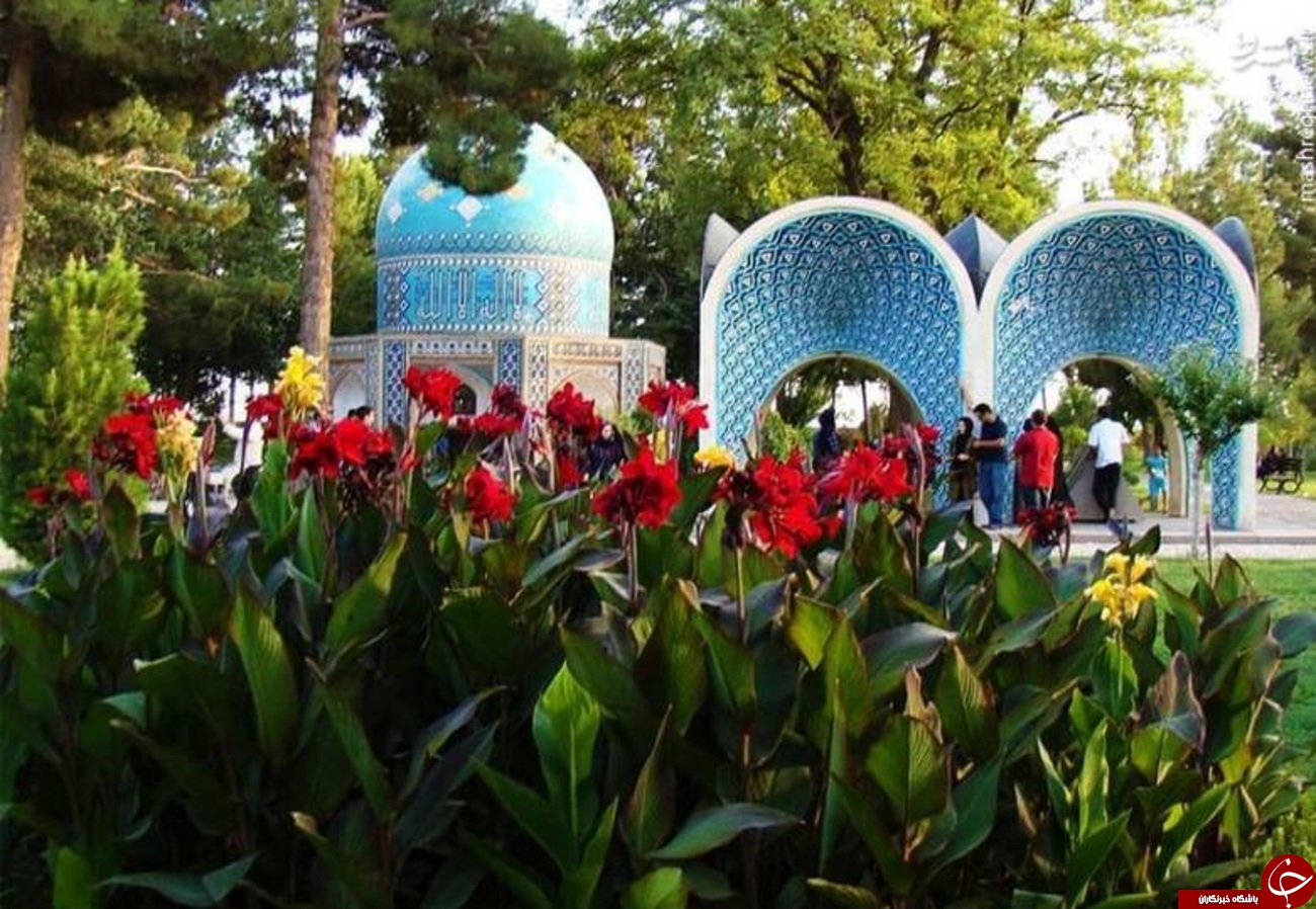 آرامگاه برترین نقاش معاصر ایران +تصاویر