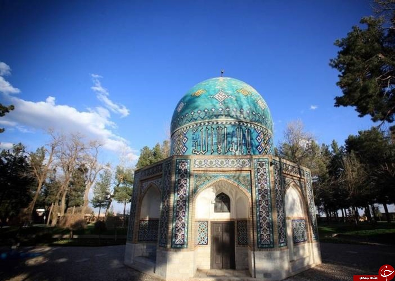 آرامگاه برترین نقاش معاصر ایران +تصاویر