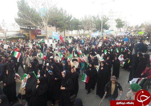 آغاز راهپیمایی 22 بهمن در خراسان جنوبی +تصاویر