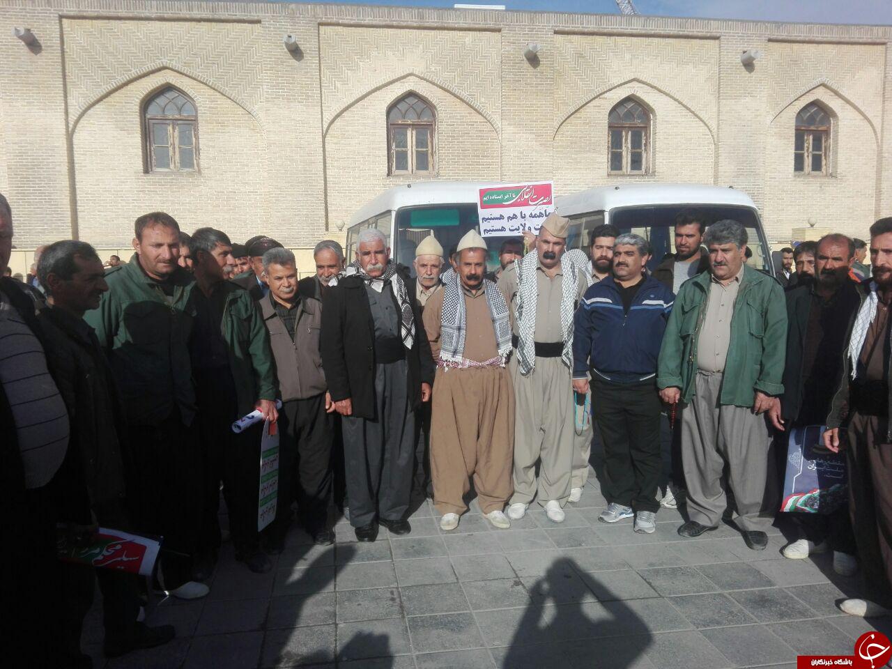 حضور عشایر کرمانشاه در راهپیمایی یوم الله 22 بهمن ماه