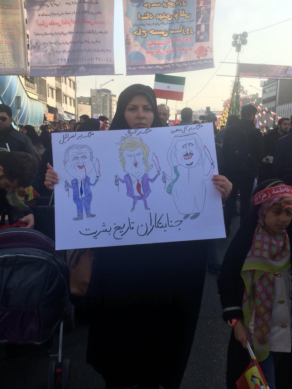 از حضور جنایتکاران دنیا در راهپیمایی تا آمدن دوقلوهای انقلابی