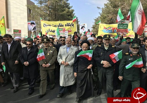 آغاز راهپیمایی 22 بهمن در خراسان جنوبی +تصاویر