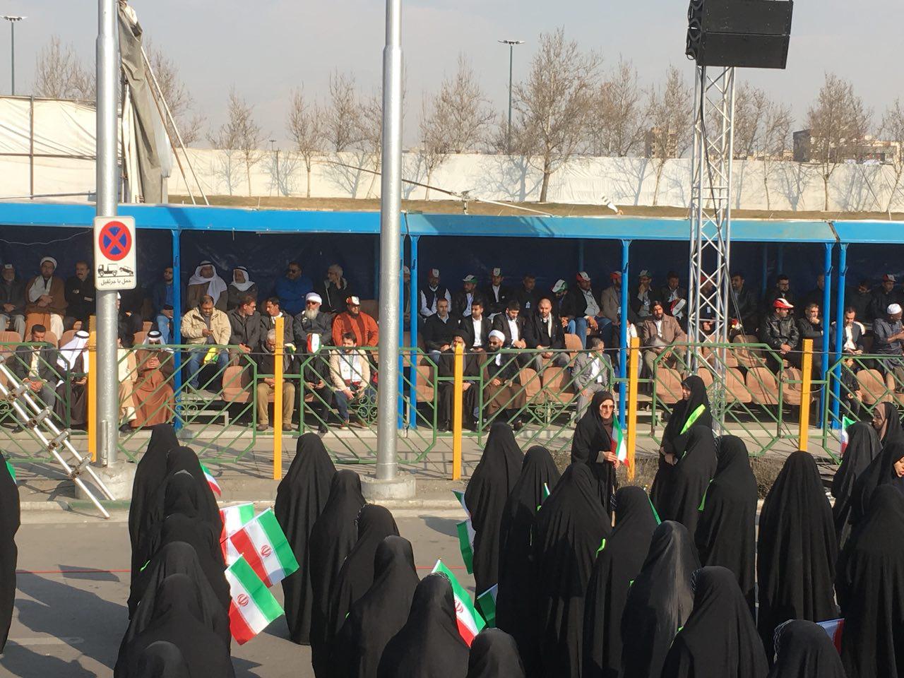 حضور سفرا و ميهمانان خارجى در مراسم راهپیمایی 22 بهمن
