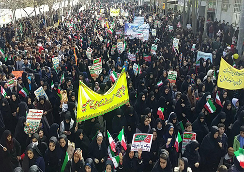 آغاز راهپیمایی 22 بهمن در خراسان شمالی +تصاویر