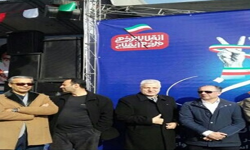 حضور پر رنگ قهرمانان و مسئولان ورزشی در راهپیمایی 22 بهمن ماه