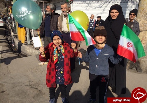 حضور کودکان و نوجوانان قزوینی در راهپیمایی حضور کودکان و نوجوانان قزوینی در راهپیمایی