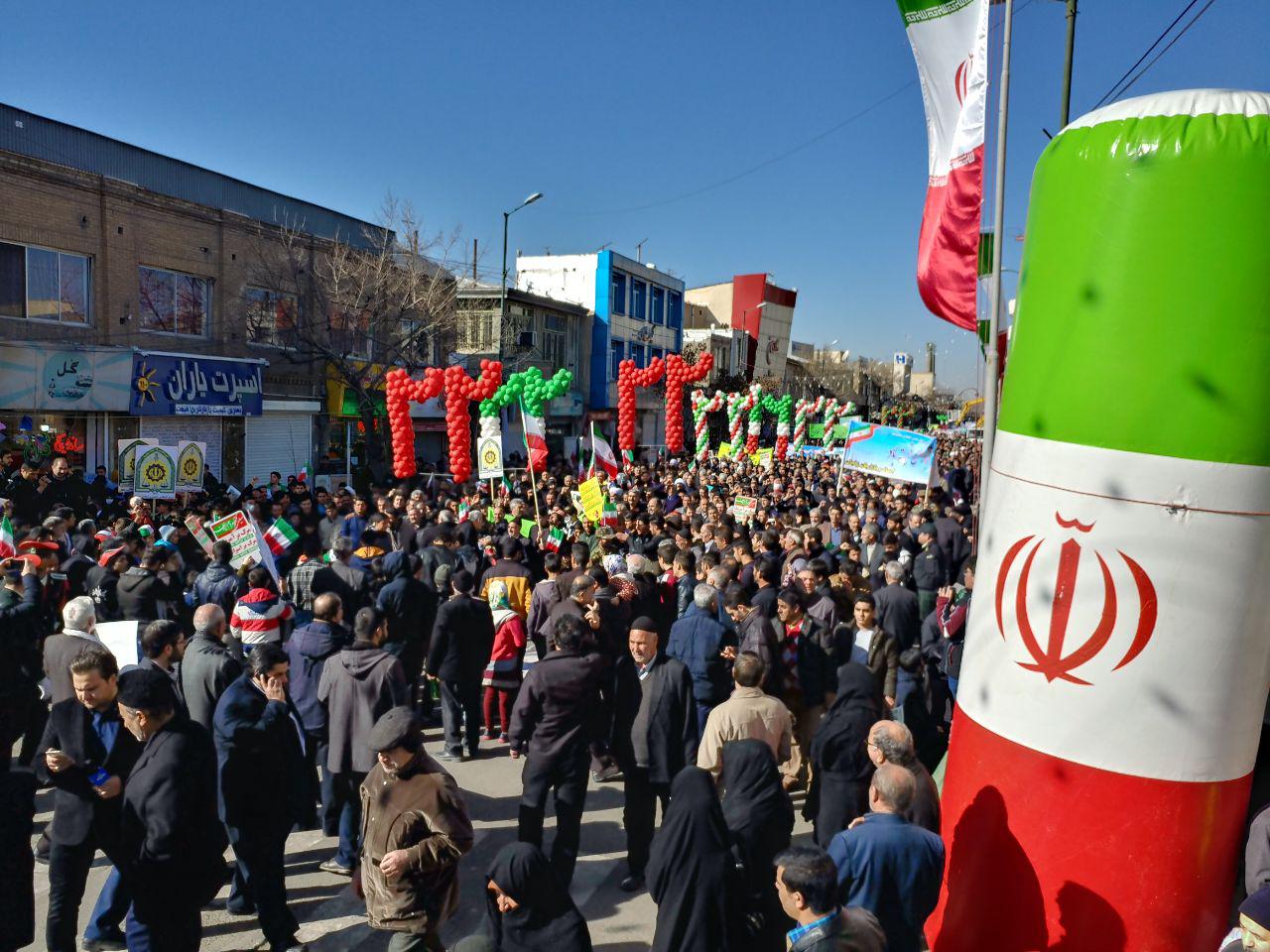 حضور زنجانی&zwnj;ها در سی&zwnj;ونهمین سالگرد انقلاب /ثبت حماسه ای دیگر در زنجان