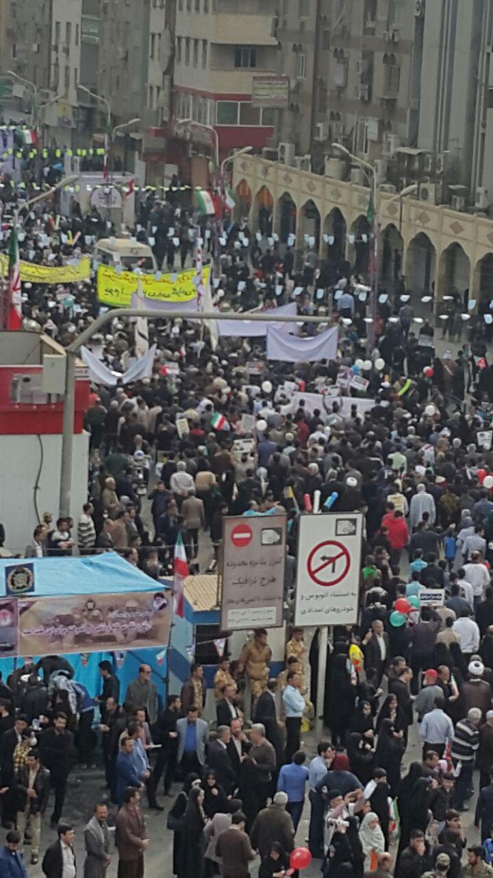 طنین انداز شدن شعار مرگ بر آمریکا در اهواز