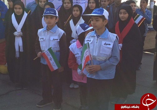 حضور کودکان و نوجوانان قزوینی در راهپیمایی حضور کودکان و نوجوانان قزوینی در راهپیمایی