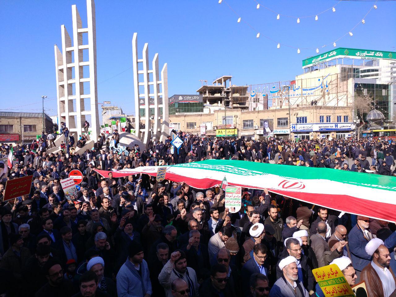 حضور زنجانی&zwnj;ها در سی&zwnj;ونهمین سالگرد انقلاب /ثبت حماسه ای دیگر در زنجان