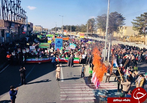 آغاز راهپیمایی 22 بهمن در خراسان جنوبی +تصاویر