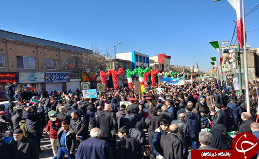 خروش انقلابی مردم در سراسر ایران