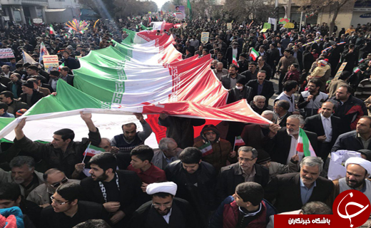 خروش انقلابی مردم در سراسر ایران