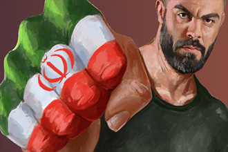 چالشی جدید و جنجالی در فضای مجازی/روایتی مقتدارنه از مشت ایران بر دهان آمریکا+فیلم