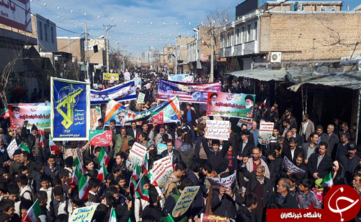 خروش انقلابی مردم در سراسر ایران