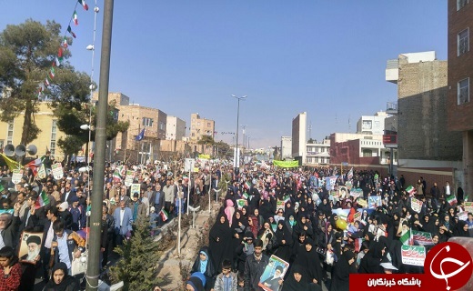 راهپیمایی 22 بهمن در سمنان آغاز شد + تصاویر