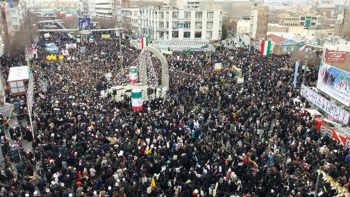 آغاز راهپیمایی یوم الله  22 بهمن در تبریز+تصاویر