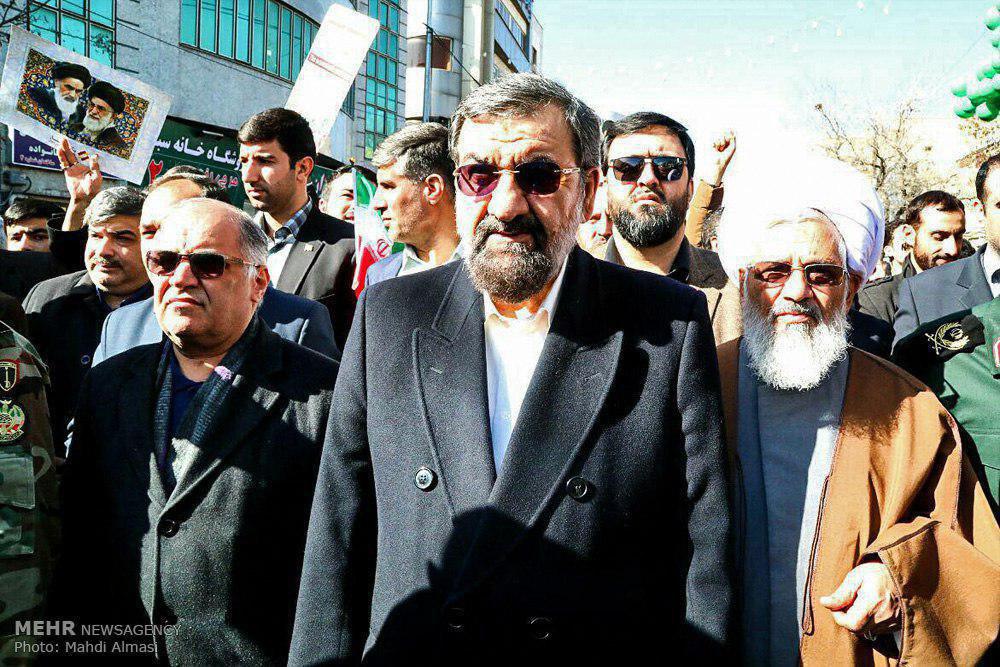 حضور مقامات کشوری و لشکری در راهپیمایی باشکوه 22 بهمن +تصاویر