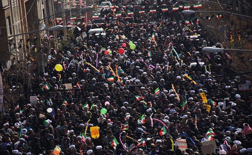 جشن ۳۹ سالگی انقلاب اسلامی باحضور گسترده مردم در بهمن ۹۶