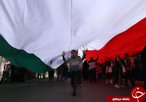 حضور نسل جوان در جشن انقلاب + تصاویر
