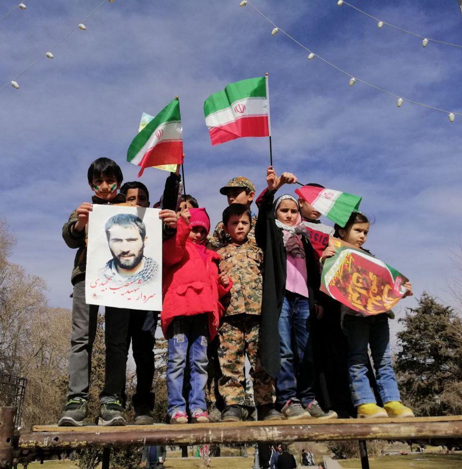 حضورنسل سومی ها امانت داران انقلاب اسلامی