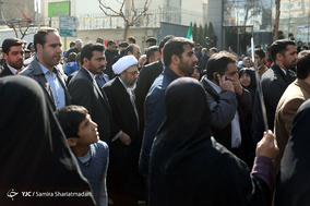 کدام شخصیت&zwnj;ها در راهپیمایی 22 بهمن حضور یافتند؟