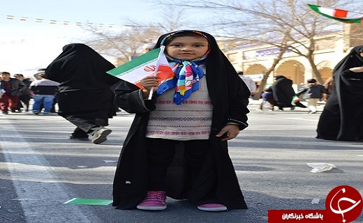 جلوه های ویژه درراهپیمایی استان یزد+تصویر