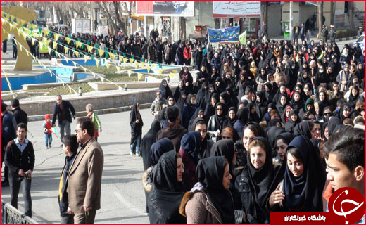 آغاز راهپیمایی 22 بهمن در کردستان +تصاویر