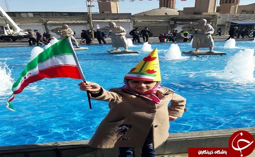 جلوه های ویژه درراهپیمایی استان یزد+تصویر