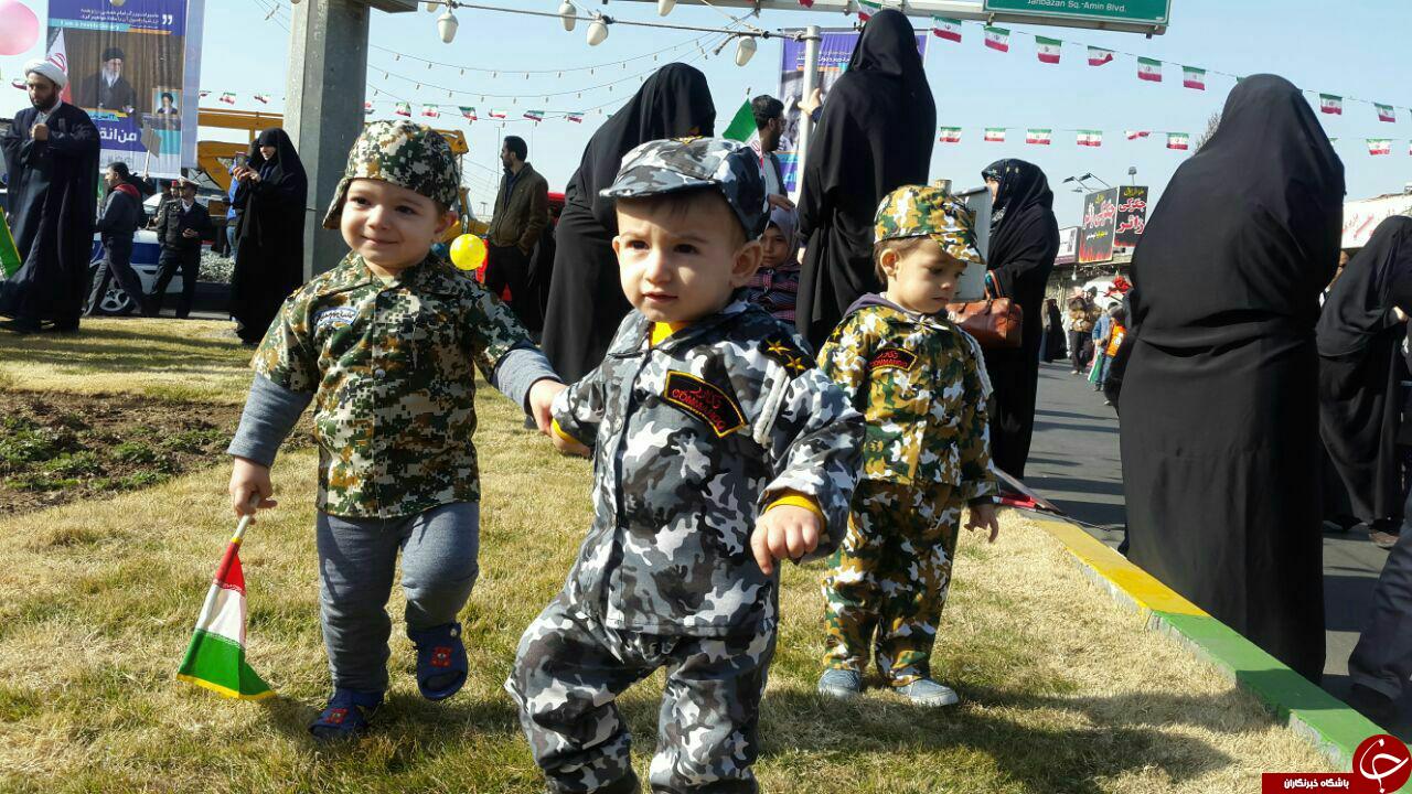 حضور دهه نودی&zwnj;ها در راه&zwnj;پیمایی 22 بهمن + تصاویر