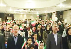 جشن پیروزی انقلاب در آنکارا + فیلم