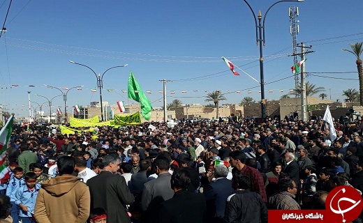 حضور پرشور مردم بافق در سی و نهمین سالروز تولد انقلاب +تصویر