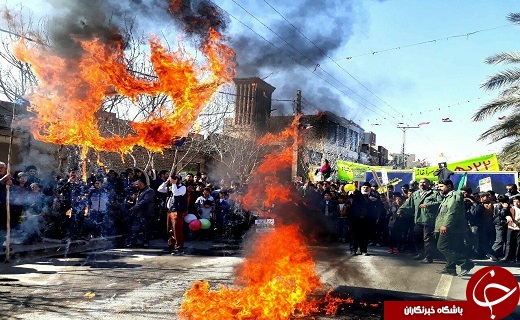 حضور پرشور مردم بافق در سی و نهمین سالروز تولد انقلاب +تصویر