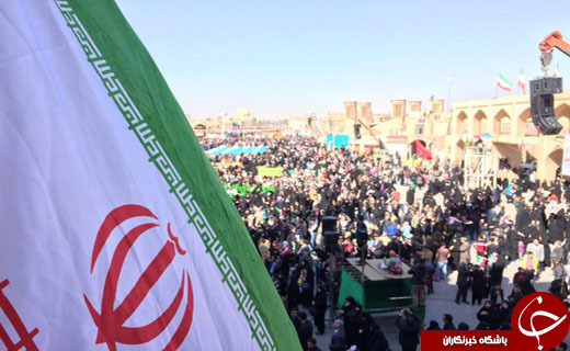 حضور پرشور مردم بافق در سی و نهمین سالروز تولد انقلاب +تصویر