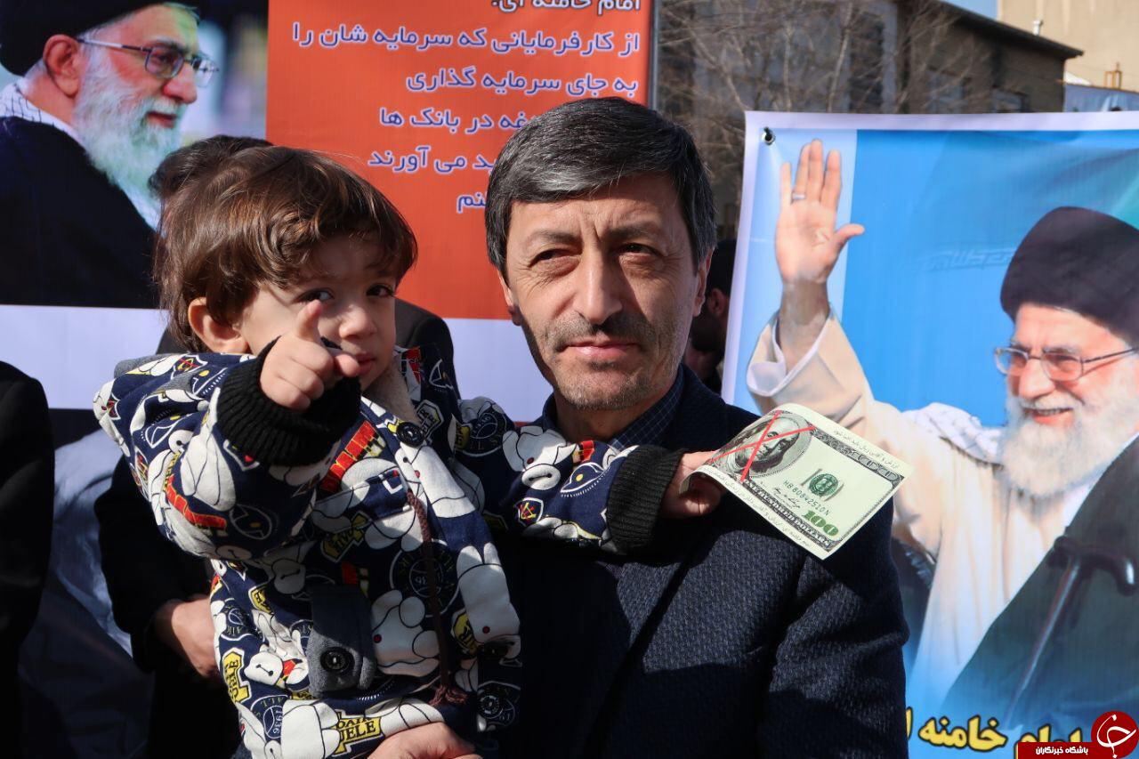 حضور مقامات کشوری و لشکری در راهپیمایی باشکوه 22 بهمن +تصاویر