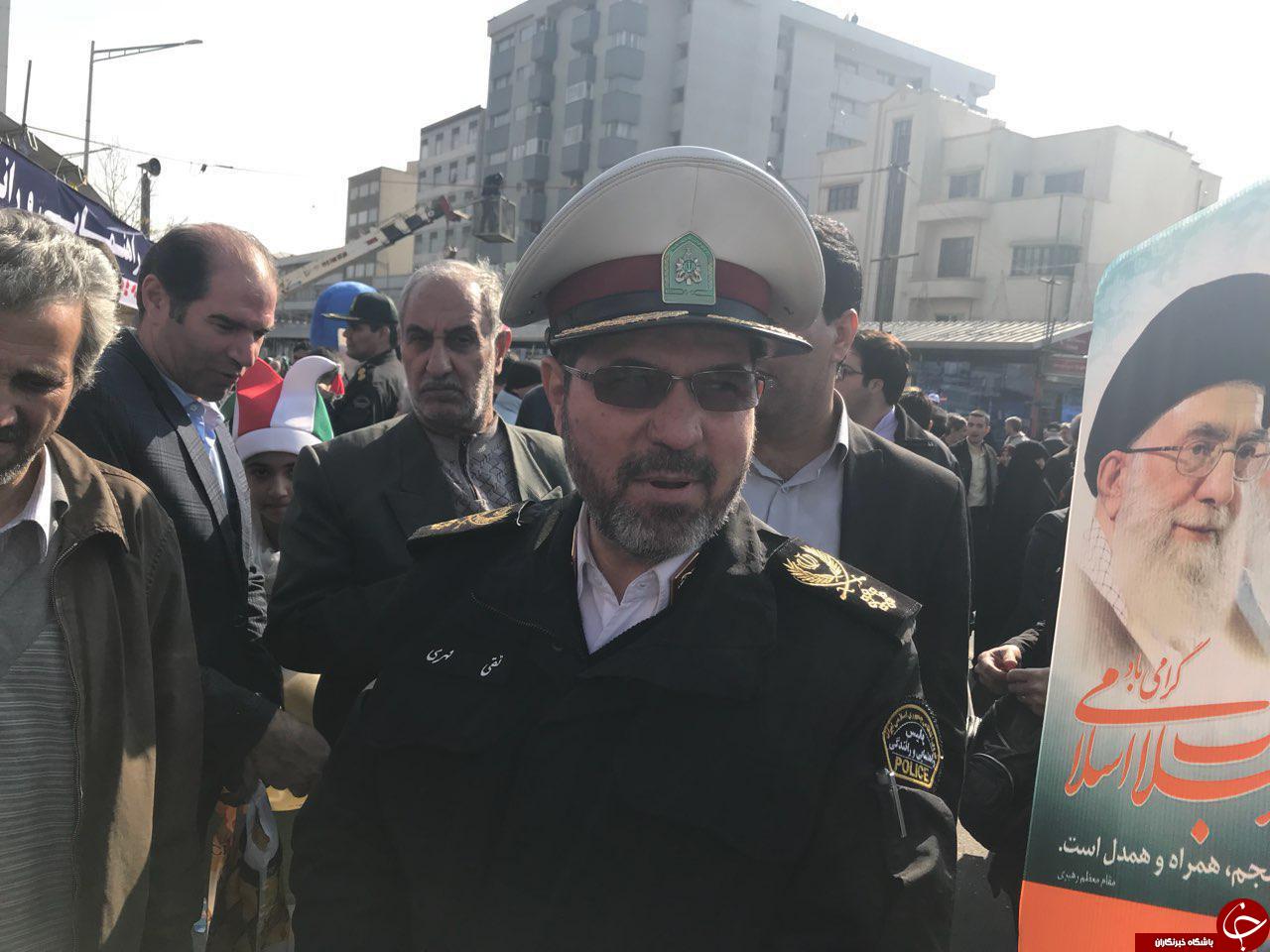حضور مقامات کشوری و لشکری در راهپیمایی باشکوه 22 بهمن +تصاویر